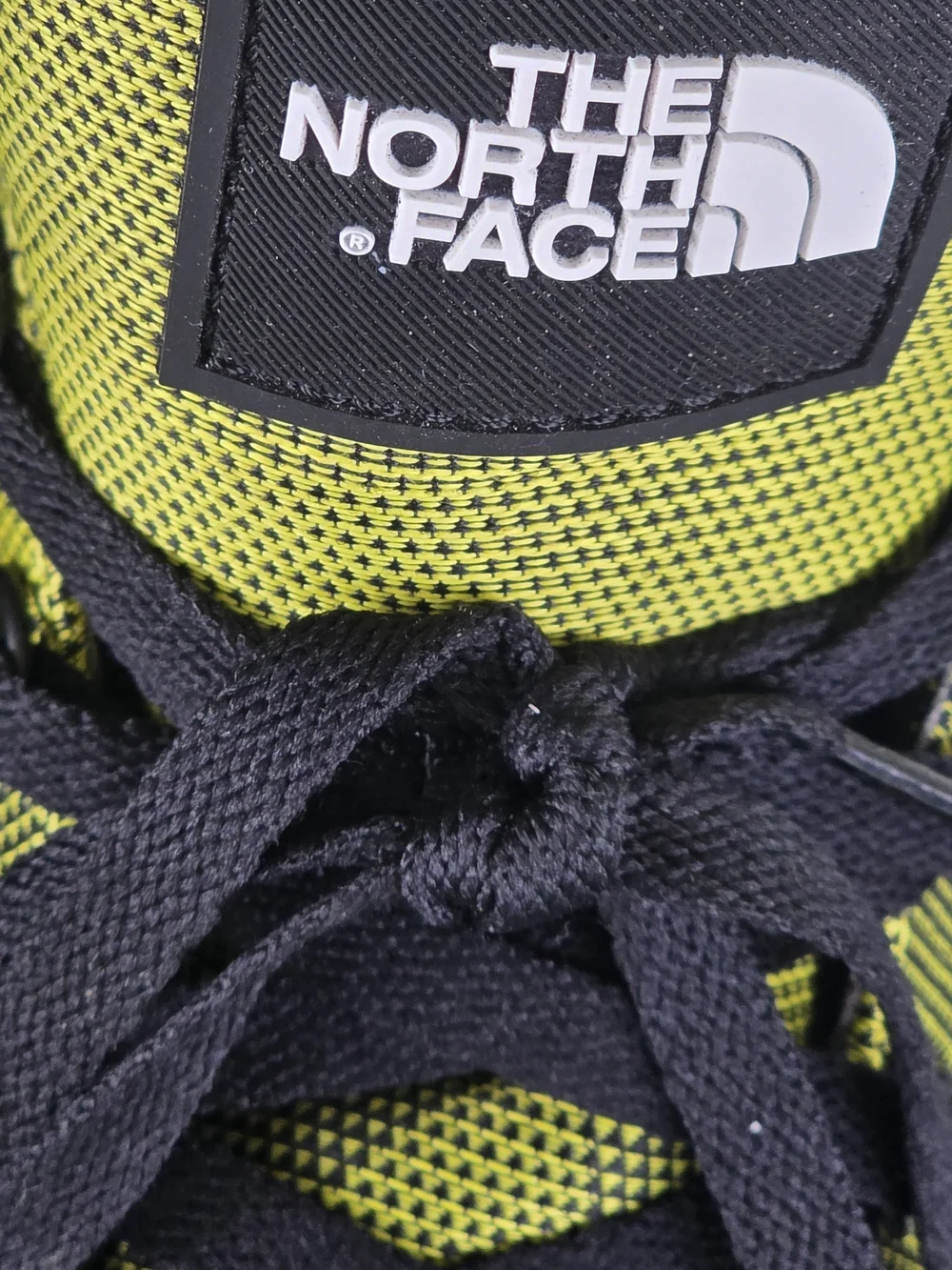 The North Face Men' Green and Black High-Top Hiking Shoes
